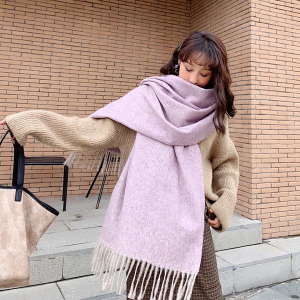 solid color scarf women's autumn and winter new style cashmere warm neck klwe, Blue;gray
solid color scarf women's autumn and winter new style cashmere warm neck klwe, Blue;gray