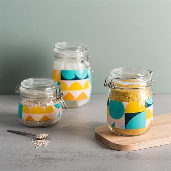 storage bottles & jars 1pc glass tank simple printed seal portable bottle sealed empty honey jar large capacity canister
storage bottles & jars 1pc glass tank simple printed seal portable bottle sealed empty honey jar large capacity canister