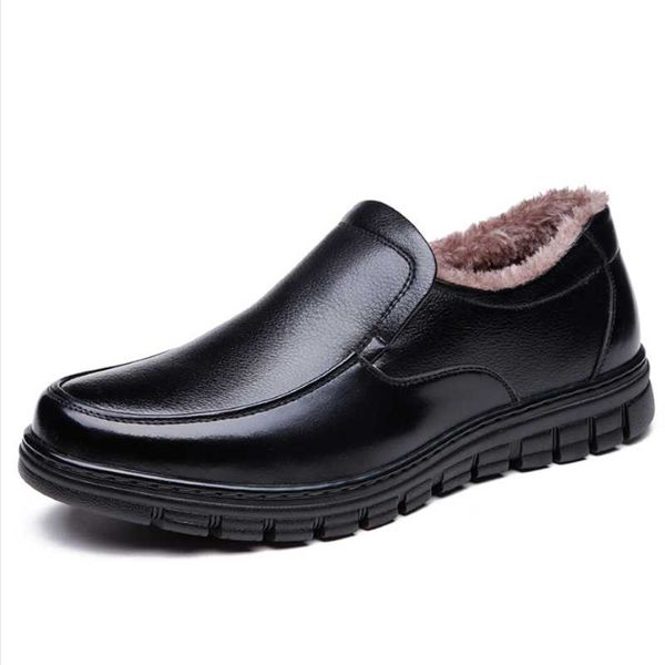 jxjbp winter plush men's leather shoes men's middle-aged and elderly people's warm and thickened cotton shoes, Black
jxjbp winter plush men's leather shoes men's middle-aged and elderly people's warm and thickened cotton shoes, Black