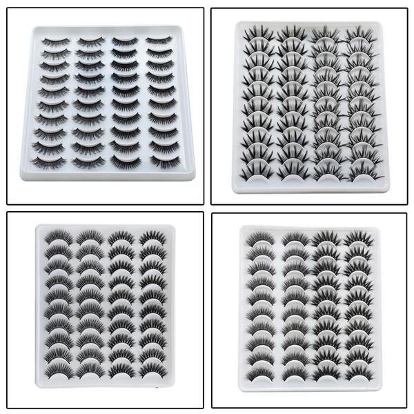 20 pairs 3d mink false eyelashes natural wispy fluffy dramatic volume fake lashes extension handmade cruelty-eyelash
20 pairs 3d mink false eyelashes natural wispy fluffy dramatic volume fake lashes extension handmade cruelty-eyelash