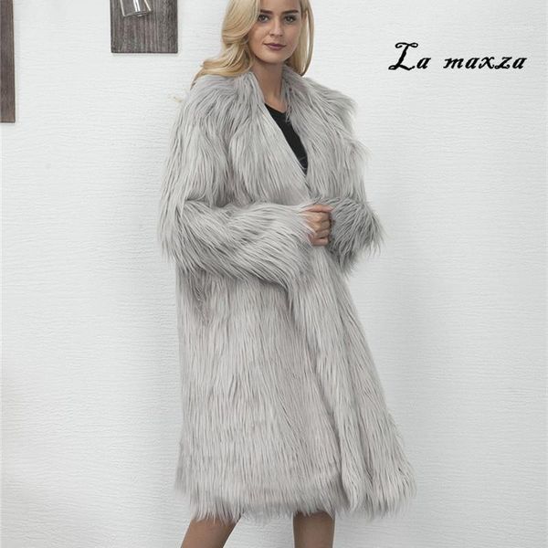 plus size womens coats winter korean casual fashion long faux fur coat warm clothes 20201, Black
plus size womens coats winter korean casual fashion long faux fur coat warm clothes 20201, Black