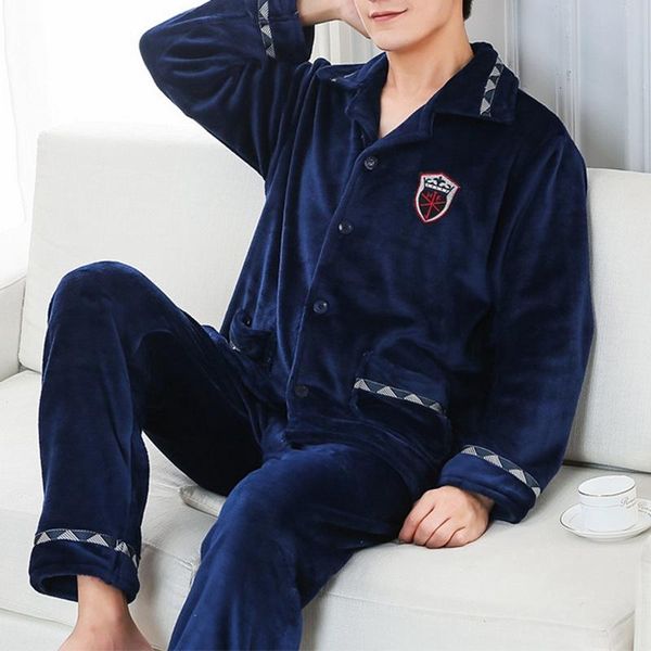 men pajamas thick warm flannel pajama sets for men coral velvet sleepwear suit loungewear homewear male home clothes, Black;brown
men pajamas thick warm flannel pajama sets for men coral velvet sleepwear suit loungewear homewear male home clothes, Black;brown