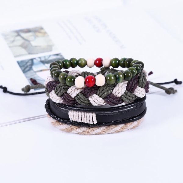 bracelets men leather vintage green beading hand-woven multi-layer women's bracelet homme cuir jewelry femme 2020 @sl, Black
bracelets men leather vintage green beading hand-woven multi-layer women's bracelet homme cuir jewelry femme 2020 @sl, Black
