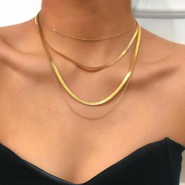 punk snake bone chain necklace women metal vintage multilayer mixed thick thin cross clavicle necklace gift jewelery accessories, Silver
punk snake bone chain necklace women metal vintage multilayer mixed thick thin cross clavicle necklace gift jewelery accessories, Silver