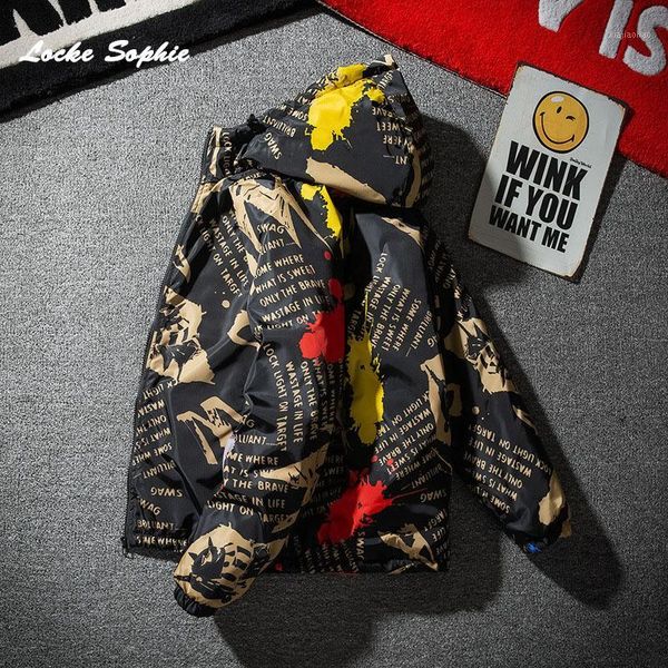 1pcs men's plus size wadded jackets coats 2019 winter cotton blend prints hooded padded parkas man student jacket coats boys1, Black
1pcs men's plus size wadded jackets coats 2019 winter cotton blend prints hooded padded parkas man student jacket coats boys1, Black