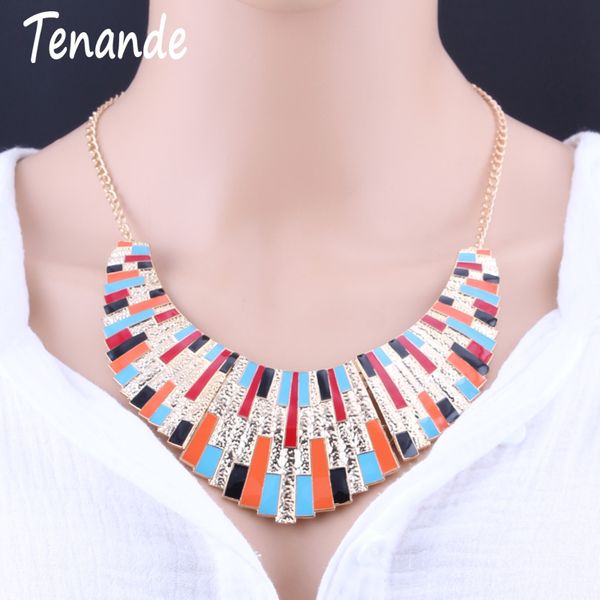 tenande brand jewelry bijoux punk bib chunky necklaces for women maxi colorful geometry choker necklaces & pendants colar mujer, Silver
tenande brand jewelry bijoux punk bib chunky necklaces for women maxi colorful geometry choker necklaces & pendants colar mujer, Silver