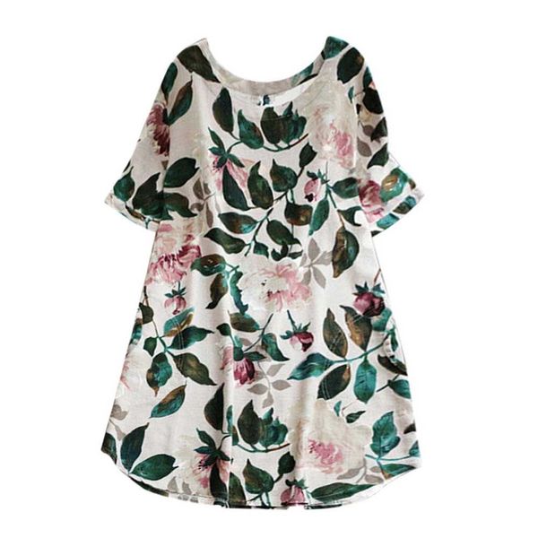 women lady floral print mini party short sleeve plus size summer casual fashion loose daily draped, Black;gray
women lady floral print mini party short sleeve plus size summer casual fashion loose daily draped, Black;gray