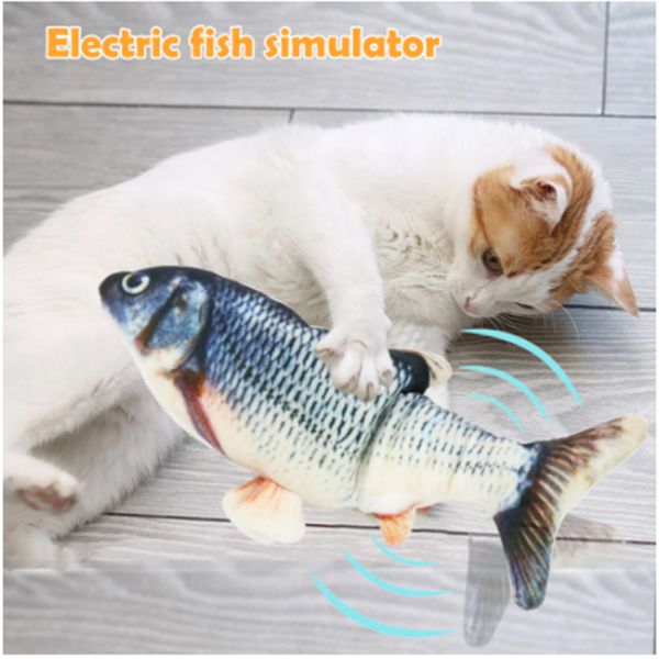 new electronic pet cat toy electric usb charging simulation bouncing fish toys for dog cat chewing playing biting supplies ing
new electronic pet cat toy electric usb charging simulation bouncing fish toys for dog cat chewing playing biting supplies ing