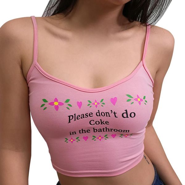 crop women casual tank please tank dont do coke in the bathroom letter print vest halter blouse camisole, White
crop women casual tank please tank dont do coke in the bathroom letter print vest halter blouse camisole, White