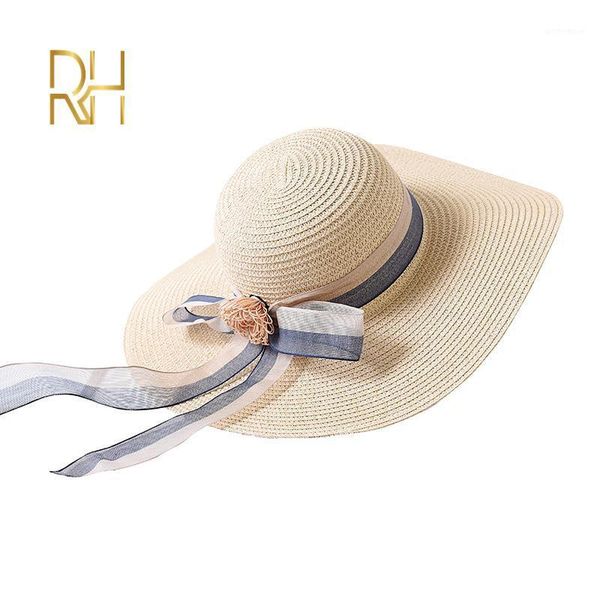 wide brim hats women straw beach summer sun female girls fashion uv protection travel cap rh1, Blue;gray
wide brim hats women straw beach summer sun female girls fashion uv protection travel cap rh1, Blue;gray