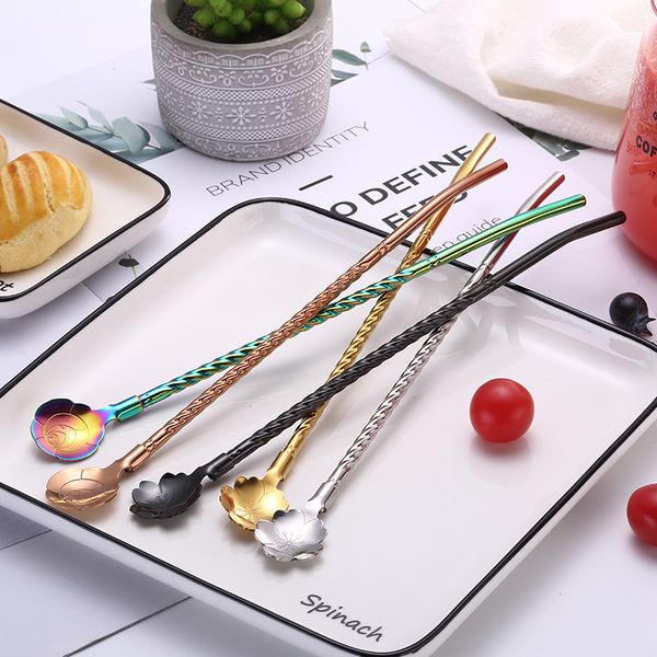 stainless steel colour straw spoon originality tea with milk drinks titanium plating tubularis spoons with thread straight style 2 2cx j1
stainless steel colour straw spoon originality tea with milk drinks titanium plating tubularis spoons with thread straight style 2 2cx j1