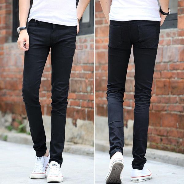 fashion streetwear skinny jeans for men slim fit stretch black denim trousers wish male autumn casual long cotton pencil pants, Blue
fashion streetwear skinny jeans for men slim fit stretch black denim trousers wish male autumn casual long cotton pencil pants, Blue