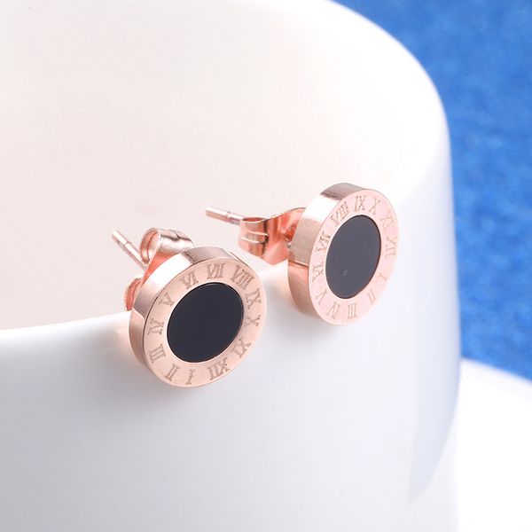 european and american style creative titanium stud earrings temperament roman digital ring female rose gold jewelry earrings short paragraph, Golden;silver
european and american style creative titanium stud earrings temperament roman digital ring female rose gold jewelry earrings short paragraph, Golden;silver