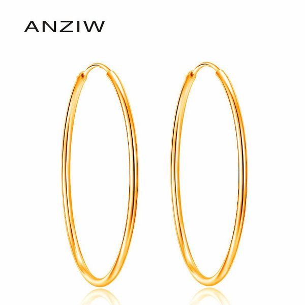 hoop & huggie anziw big earrings for women round circle brincos jewelry party rock gift 925 silver girls gifts, Golden;silver
hoop & huggie anziw big earrings for women round circle brincos jewelry party rock gift 925 silver girls gifts, Golden;silver