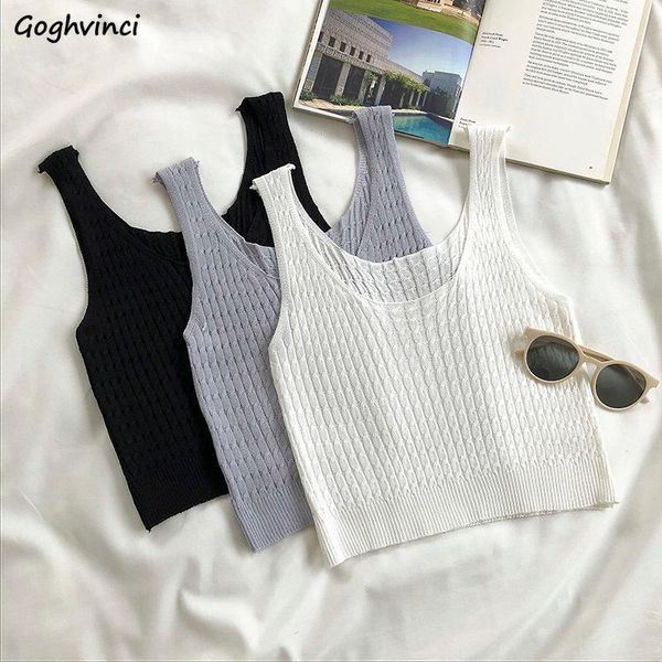 tanks women summer knitting camisoles vest sleeveless korean-style casual slim all-match short students elegant fashion chic1, White
tanks women summer knitting camisoles vest sleeveless korean-style casual slim all-match short students elegant fashion chic1, White