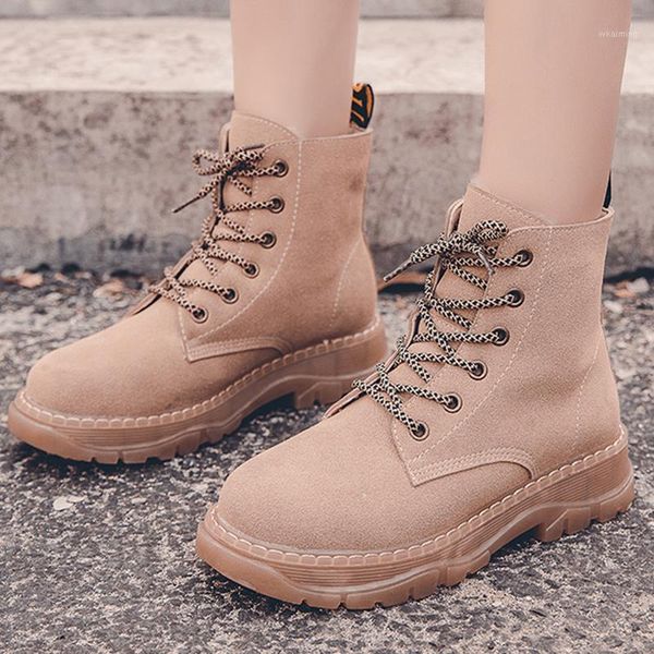 2020 fashion women motorcycle boots platform non-slip lace-up autumn breathable soft flock shoes cross straps ladies flat boots1, Black
2020 fashion women motorcycle boots platform non-slip lace-up autumn breathable soft flock shoes cross straps ladies flat boots1, Black