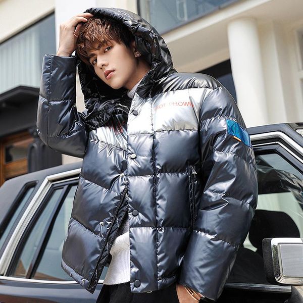 2020 winter color matching hooded winter leisure sports growing han edition men's down jacket coat of black
2020 winter color matching hooded winter leisure sports growing han edition men's down jacket coat of black