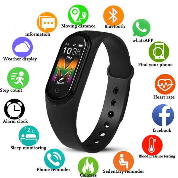 m5 boys and girls sports smart watch, music bracelet with incoming call, 2020 inch color screen, waterproof, 0.96
m5 boys and girls sports smart watch, music bracelet with incoming call, 2020 inch color screen, waterproof, 0.96