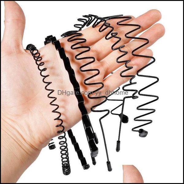 hair clips & barrettes jewelry 2021 fashion black wave headband hip- sport for mens women simple hairband accessories drop delivery c, Golden;silver
hair clips & barrettes jewelry 2021 fashion black wave headband hip- sport for mens women simple hairband accessories drop delivery c, Golden;silver