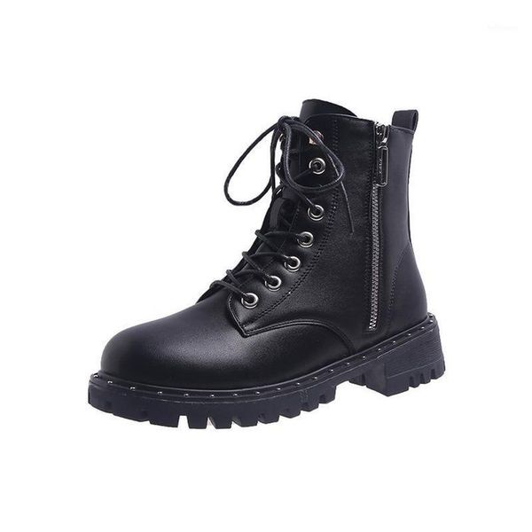 new fashion patent leather ankle boots women thick high heels lace up zipper boots round toe autumn winter woman shoes plus size1, Black
new fashion patent leather ankle boots women thick high heels lace up zipper boots round toe autumn winter woman shoes plus size1, Black