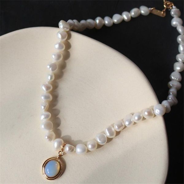 new 2021 freshwater natural pearl moonstone pendant necklace geometric irregular for women girls party jewelry dropshipping1, Silver
new 2021 freshwater natural pearl moonstone pendant necklace geometric irregular for women girls party jewelry dropshipping1, Silver