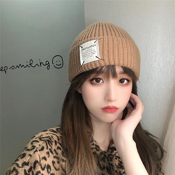 beanie/skull caps preppy style patch letters knitted hat female winter earflaps casual korean versatile couple woolen cap street s beanie, Blue;gray
beanie/skull caps preppy style patch letters knitted hat female winter earflaps casual korean versatile couple woolen cap street s beanie, Blue;gray