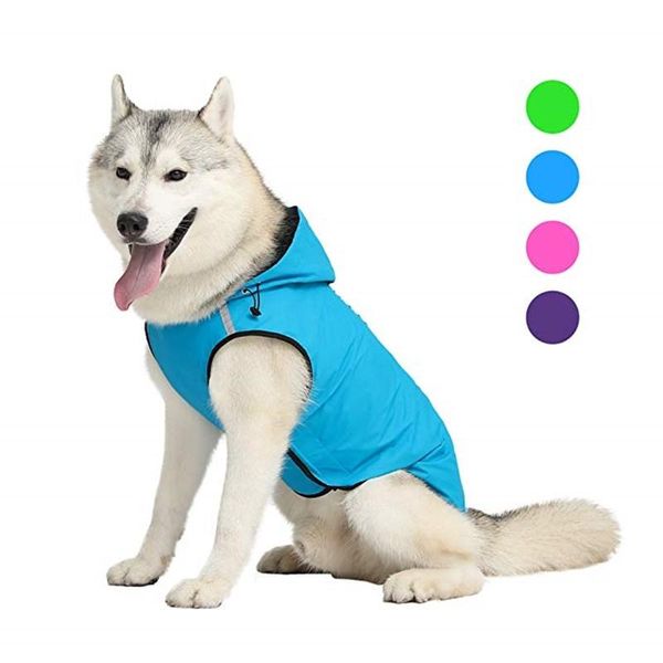 dog apparel raincoat reflective hooded jacket puppy clothing waterproof breathable for big pet vest ropa para perros
dog apparel raincoat reflective hooded jacket puppy clothing waterproof breathable for big pet vest ropa para perros
