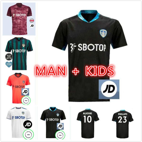 men + kids 20 21 soccer jerseys united 2020 2021 raphinha roberts rodrigo costa alioski phillips bamford goalkeeper training football shirt, Black;yellow
men + kids 20 21 soccer jerseys united 2020 2021 raphinha roberts rodrigo costa alioski phillips bamford goalkeeper training football shirt, Black;yellow