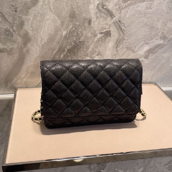 2021 design brand new super classic original single luxury lady handbag chain caviar cowhide fortune bag zipper bit change bit ing, Black
2021 design brand new super classic original single luxury lady handbag chain caviar cowhide fortune bag zipper bit change bit ing, Black