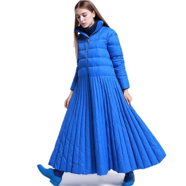 autumn winter get long style down women's jacket special design blue plus size parkas feminine and causal wear wq92, Black
autumn winter get long style down women's jacket special design blue plus size parkas feminine and causal wear wq92, Black