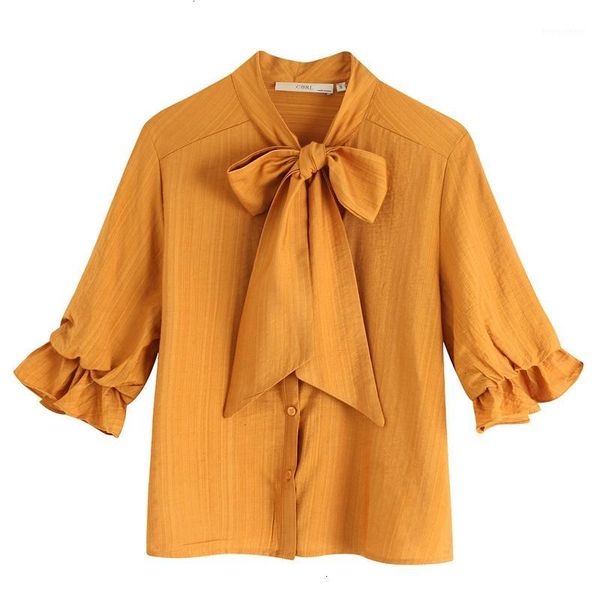 rr solid sweet blouses women fashion bow shirts women elegant buttons half sleeve slim female ladies ii1, White
rr solid sweet blouses women fashion bow shirts women elegant buttons half sleeve slim female ladies ii1, White