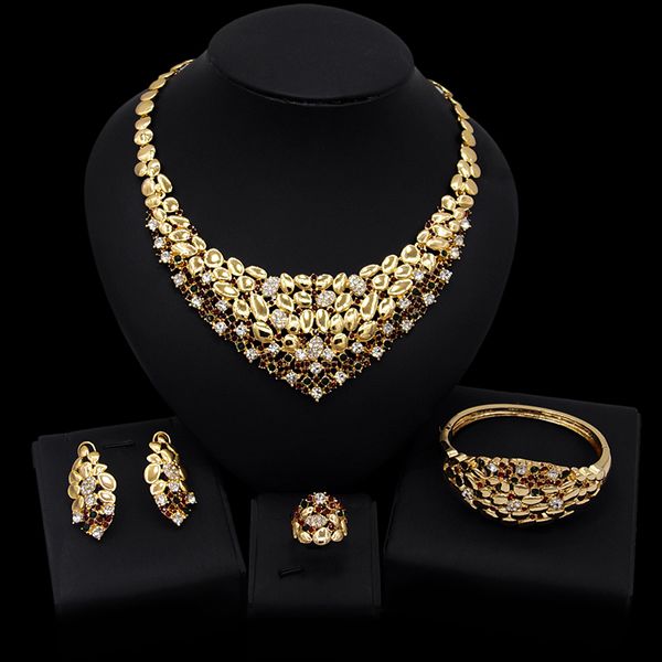 yulaili dubai arab african jewelry sets charm choker necklace stud earrings bracelet ring for women girl jewelery set wholesale, Black
yulaili dubai arab african jewelry sets charm choker necklace stud earrings bracelet ring for women girl jewelery set wholesale, Black