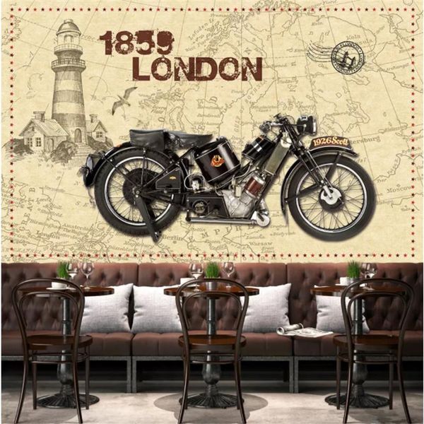 wallpapers custom mural wallpaper 3d retro motorcycle vintage london po bar cafe restaurant living room wall papers home decor 
wallpapers custom mural wallpaper 3d retro motorcycle vintage london po bar cafe restaurant living room wall papers home decor