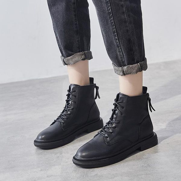 2020 new fashion lace-up boots for women winter snow boots ladies solid color casual flat shoes warm fur shoes, Black
2020 new fashion lace-up boots for women winter snow boots ladies solid color casual flat shoes warm fur shoes, Black
