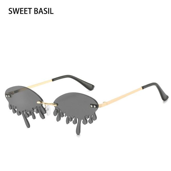 sunglasses sweet basil fashion funny rimless women 2021 vintage sun glasses men luxury red personal eyewear shades female uv400, White;black
sunglasses sweet basil fashion funny rimless women 2021 vintage sun glasses men luxury red personal eyewear shades female uv400, White;black