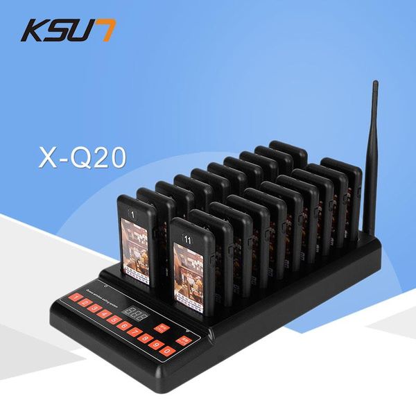 ksun t-q20 restaurant pager wireless paging queuing system 20 call pagers 999 channel restaurant equipments transceiver
ksun t-q20 restaurant pager wireless paging queuing system 20 call pagers 999 channel restaurant equipments transceiver