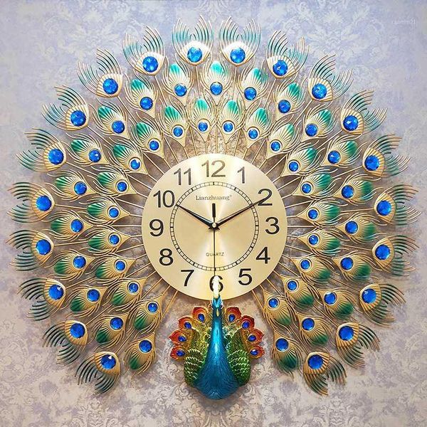 heat chinese creative simple 3d peacock wall clock modern home clock living room mute fashion decorative quartz1
heat chinese creative simple 3d peacock wall clock modern home clock living room mute fashion decorative quartz1