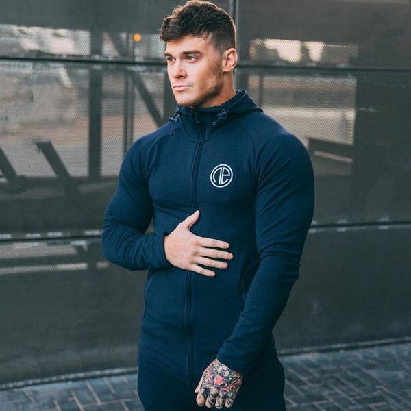 men cotton hoodies zipper sweatshirt gyms fitness bodybuilding solid sportswear hooded jacket male casual fashion brand clothing, Black
men cotton hoodies zipper sweatshirt gyms fitness bodybuilding solid sportswear hooded jacket male casual fashion brand clothing, Black