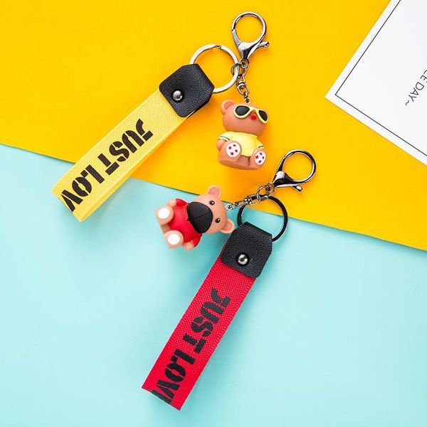 keychains cute doll keychain pendant creative personality car chain ring male and female couple schoolbag, Silver
keychains cute doll keychain pendant creative personality car chain ring male and female couple schoolbag, Silver