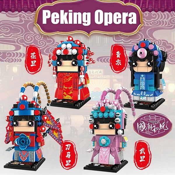 peking opera character block toy three kingdoms era chinese classic figures brickheadz building blocks collection toys children gift
peking opera character block toy three kingdoms era chinese classic figures brickheadz building blocks collection toys children gift