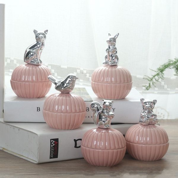ceramics jewelry box golden sliver color animals style candy case wedding souvenir cat rabbit modeling sugar boxes 6sh l1
ceramics jewelry box golden sliver color animals style candy case wedding souvenir cat rabbit modeling sugar boxes 6sh l1