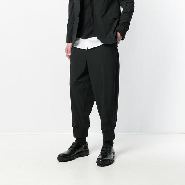 27-44 new 2019 men's clothing hair stylist fashion street foot thread loose casual harem pants plus size singer costumes1, Black
27-44 new 2019 men's clothing hair stylist fashion street foot thread loose casual harem pants plus size singer costumes1, Black