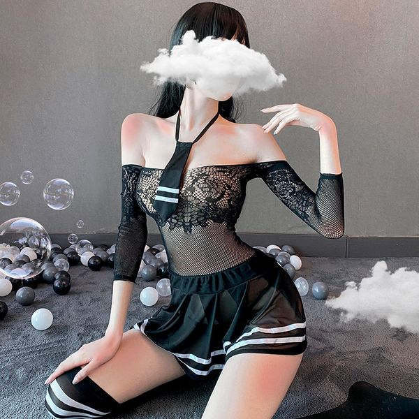 to see through cosplay student uniform lingerie erotic lady temptation babydoll outfits black mesh miniskirt women's clothing, Black;white
to see through cosplay student uniform lingerie erotic lady temptation babydoll outfits black mesh miniskirt women's clothing, Black;white