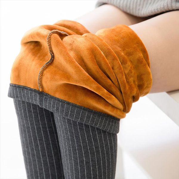 autumn and winter style leggings women trousers plus size 5xl elastic vertical stripes thick plus velvet warm womens pants, Black
autumn and winter style leggings women trousers plus size 5xl elastic vertical stripes thick plus velvet warm womens pants, Black
