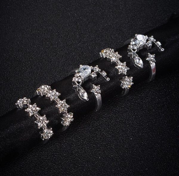 fashion artificial crystal silver star flower stackable sparkly rings vintage boho jewelry gifts decoration ing, Golden;silver
fashion artificial crystal silver star flower stackable sparkly rings vintage boho jewelry gifts decoration ing, Golden;silver