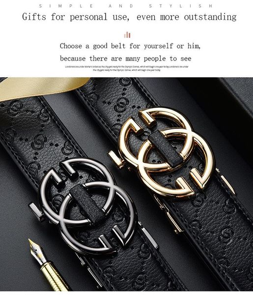 new style chinese g type alloy buckle men's and women's fashion belt men belt automatic buckle multi-color black, Black;brown
new style chinese g type alloy buckle men's and women's fashion belt men belt automatic buckle multi-color black, Black;brown