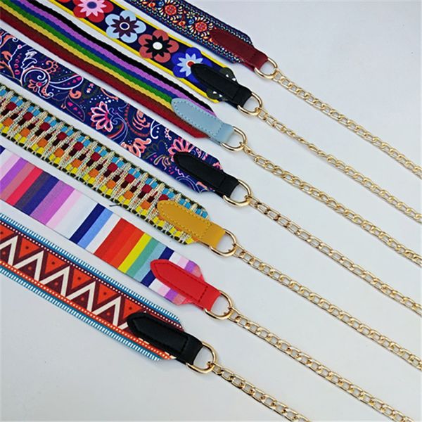 new shoulder bag straps polyester cotton metal handbag handle for women handbags diy chain strap bag accessories, Black
new shoulder bag straps polyester cotton metal handbag handle for women handbags diy chain strap bag accessories, Black