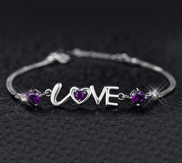 anenjery romantic silver color crystal love heart bracelets double layer chain bracelets for women gift s-b08, Black
anenjery romantic silver color crystal love heart bracelets double layer chain bracelets for women gift s-b08, Black