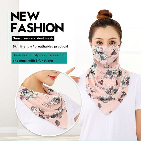 super large 60cm sunscreen for women neck guard pearl chiffon printed breathable mask to cover face veil triangular silk scarf, Black
super large 60cm sunscreen for women neck guard pearl chiffon printed breathable mask to cover face veil triangular silk scarf, Black