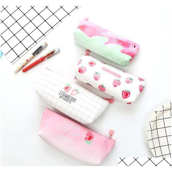 creative strawberry storage bag cartons pencil case kawaii stationery pouch pen bag sundries organizer home decor pjahj
creative strawberry storage bag cartons pencil case kawaii stationery pouch pen bag sundries organizer home decor pjahj